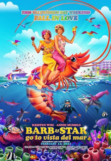 ดูหนัง Barb and Star Go to Vista Del Mar (2021) บาร์บและสตาร์ไปวิสตา เดล มาร์