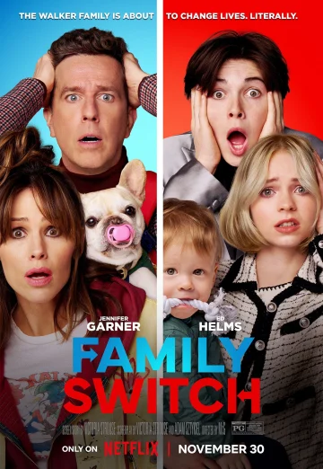 ดูหนัง Family Switch (2023) ครอบครัวตัวสลับ